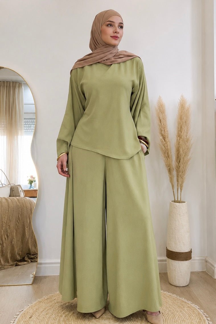 Set trendy green